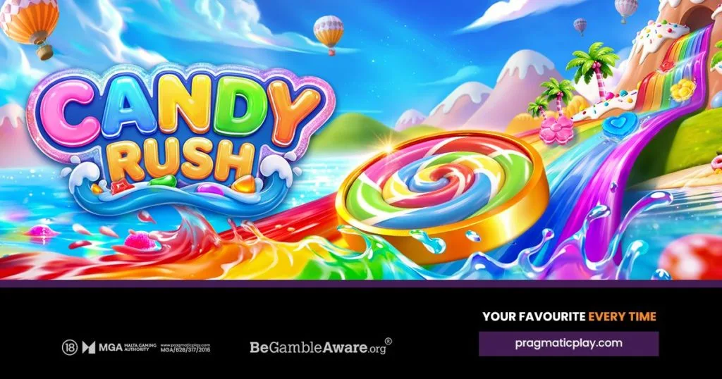 Candy Rush — Pragmatic Play Rilis Slot 7×7 Multiplier Underlay